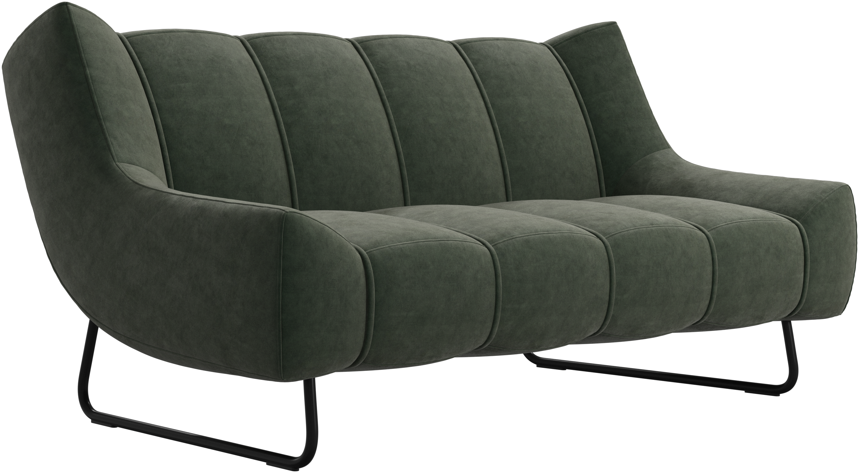 2人掛けソファ（B-COMPANY） グリーン 【公式通販】